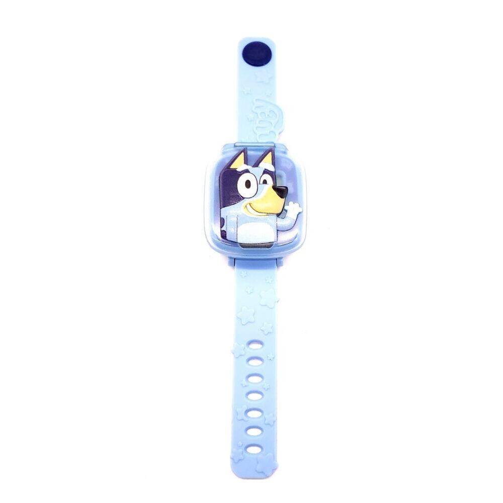 VTech Bluey Kids Talking Interactive Watch Blue Silicone Band- Working
